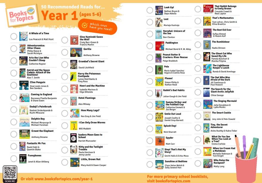 recommended reads Y1